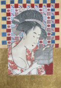 Woman with Cicadas